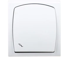 Ospel ŁNH-3N/00 MADERA Hermetiškas laiptų jungiklis IP44 balta ŁNH-3N/00