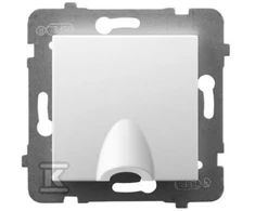 Ospel ARIA kabelio jungtis balta GPPK- 1U / m / 00