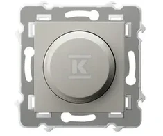 Ospel SZAFIR Universalus reguliatorius kaitrinėms, halogeninėms ir LED apkrovoms kašmyro smėlio ŁP-8ZL2/m/83