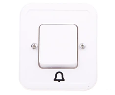 Ospel ŁW-6P/00 PI mygtukas /skambutis/ baltas ŁW-6P/00