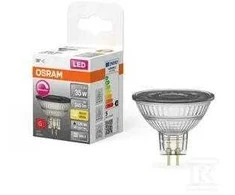 LED lemputė OSRAM SuperStar MR16, GU5.3, 5W, 2700 K, 36°, 345 lm, dimeriuojama, šiltai baltos sp.