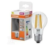 LED lemputė OSRAM Filament,E27, A100,klasikinės formos, 11W, 4000K, 1521lm,non-dim,skaidri