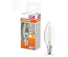 Osram LED lemputė 2,5 W 827 CLR E14
