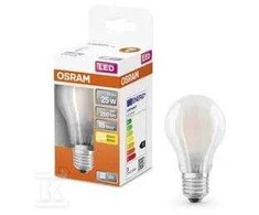 LED lemputė Osram 2.5W 827 E27 Šiltai balta