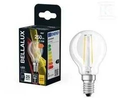 LED lemputė Bellalux CLP25 E14 2.5W Šiltai balta