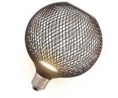 Dekoratyvinė LED lemputė OSRAM FLAT, E27 G125BK, 3,5 W, 2700K, 300 lm, NON-DIM, juodos sp.