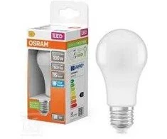 LED lemputė OSRAM, E27, A60, 14W (=100W), 6500 K, 1521 lm, non-dim, matinė