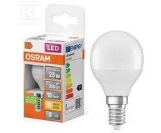 Ledvance 3,3W LED lemputė LED STAR CLASSIC P 25 FR, E14, 2700K