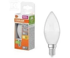 Osram 3,3W LED lemputė LED STAR CLASSIC B 25 FR, E14, 2700K