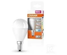 LED lemputė OSRAM, E14, P60, burbuliuko formos, 7W, 4000K, 806 lm, non-dim, matinė