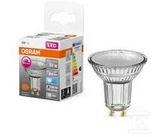 LED lemputė OSRAM, GU10, PAR 16 80, 6,1 W, 4000K, 575 lm, 36°, non-dim