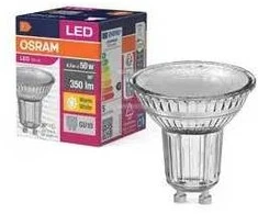 LED lemputė Osram LED, 16, šiltai balta, GU10, 4.3 W, 350 lm
