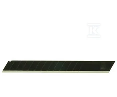„Ironside“ segmentuoti peiliai 9 mm juodi 10 vnt.