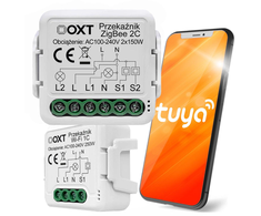 OXT mini 2 grandinių ZigBee Tuya modulis