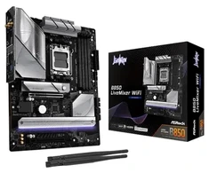 Pagrindinė plokštė Asrock B850 LiveMixer WiFi AMD B850 Lizdas AM5 ATX