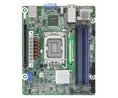 Asrock EC266D4ID-2T/X550 pagrindinė plokštė Intel C266 LGA 1700 mini ITX