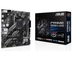 Pagrindinė plokštė ASUS PRIME B550M-K ARGB AMD B550 Socket AM4 micro ATX