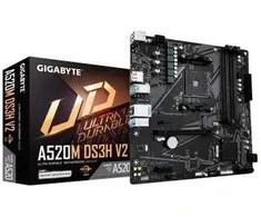 pagrindinė plokštė Gigabyte A520M DS3H V2