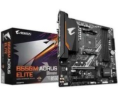 pagrindinė plokštė Gigabyte B550M AORUS ELITE Socket AM4 micro ATX AMD B550