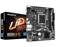 Pagrindinė plokštė GIGABYTE H610M H V2 płyta główna Intel H610 Express LGA 1700 micro ATX