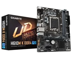 pagrindinė plokštė Gigabyte H610M K DDR4