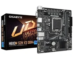 Gigabyte H610M S2H V3 DDR4 pagrindinė plokštė Intel H610 Express LGA 1700 Micro ATX