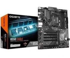 pagrindinė plokštė GIGABYTE B550 EAGLE AMD B550 AM4 ATX