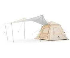 Palapinė ango 3 vinyl cnk2300zp014-khaki NATUREHIKE