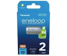 PANASONIC ENELOOP AAA 800mAh 2 vnt. pakuotė