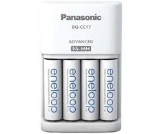 PANASONIC išmanusis įkroviklis + 4x AA ENELOOP 2000 mAh