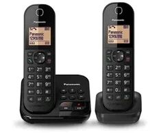 Panasonic belaidis telefonas su AB KX-TGC422GB Duo - juodas