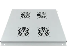 Alantec Panel wentylacyjny dachowy, 4 wentylatory, do szaf 800x800, spalva pilka (SA-FR-4-800-800-S)