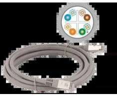 Patch-cord F/UTP kat.6 PVC 5.0m ALANTEC