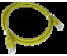 Alantec KKU5CZA1 tinklo kabelis Geltona 0,25 m Cat5e U/UTP (UTP)
