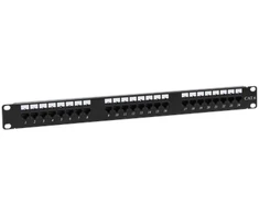Patch skydelis NAVI LED UTP kat.6 24 portų LSA 1U ALANTEC
