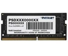 RAM Patriot SO-DIMM DDR4 8GB 3200MHz 512Mx8