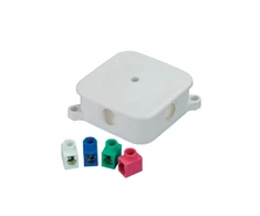 Pawbol A.0017 Hermetiška jungiamoji dėžutė P-2 72x72x28 4x2,5 mm2 IP44 A.0017