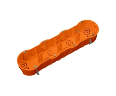 Pawbol Montavimo dėžutė 46mm 68mm Oranžinė 4 vietos gipso kartonui