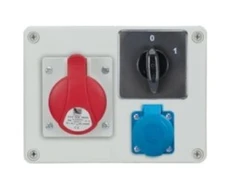 Pawbol Stacionarus skirstomasis skydas R-BOX 190 1x32A/5P 1x250V išjungtas 0/1 IP44 (B.1092W)