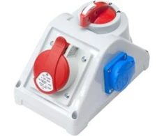 Pawbol Stacionarus skirstomasis įrenginys R- BOX KOMPAKT 1x32A / 5P 1x250V, exc. L / P (B.325LP)