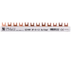 Pawbol E.4302 Jungiamasis bėgis 3P 63A 10mm2 kastuvas (12mod.) S-12 E.4302