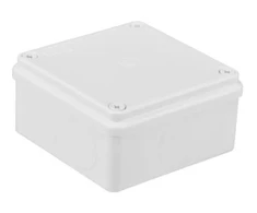 Pawbol S-BOX 116B Hermetiška dėžutė 100x100x50 be riebokšlių IP65 balta S-BOX 116B