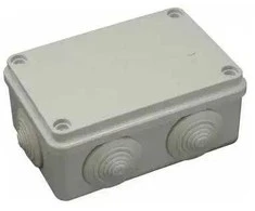 Stačiakampė skirstomoji dėžutė IP55 Pawbol 120x80x50mm pilka