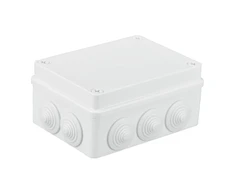 Pawbol S-BOX 306B Hermetiška dėžutė 150x110x70 10 IP55 riebokšliai balta S-BOX 306B