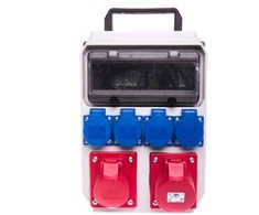 PCE 9012605W Stacionarus skirstomasis skydas HEL 1x32A/4P+1x16A/4P+4x16AGS230V 9012605W