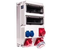 PCE 63A / 5P 32A / 5P 2x16A 250V IP44 (9027777W)