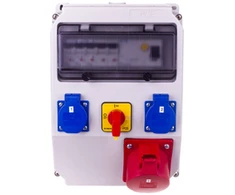 PCE 9036320W Stacionarus skirstomasis skydas ADAMÓW 32A/5PxB 2GSx2B FI40 R.0-1-32A IP44 9036320W