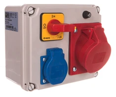 PCE PŁOCK 16A / 5P GSxTOPIC 10A R.0-1 16A 3P IP44 (9789215W)