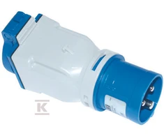 Pce ADAPTERIS ĮVEDIS: GN.16A/3P/230V IŠVESTIS: 16A 230V