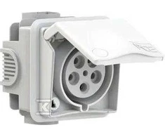 Pce GN.P/T PRZLO.ZA. 32A/5P/400V DIZAINAS IP44